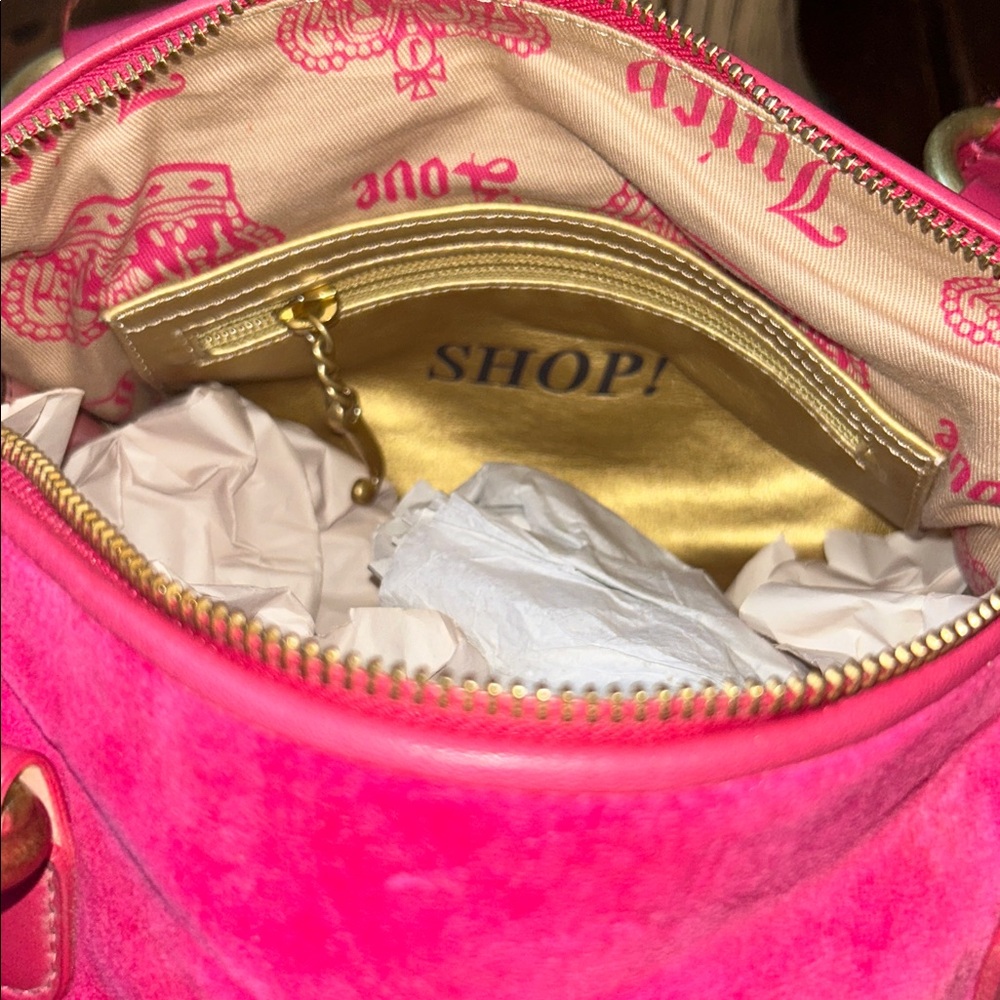 Juicy Couture Pink Purse - Picture 3 of 5